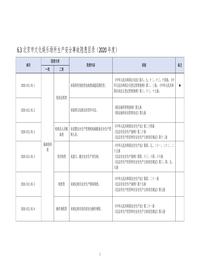 63北京市文化娱乐场所生产安全事故隐患目录(2020年度)doc
