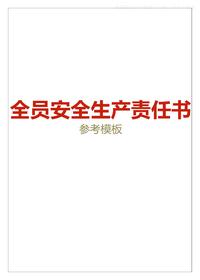 2025年度全員安全生產(chǎn)責任書doc