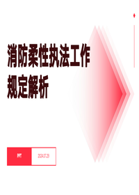 消防柔性执法工作规定解析pptx