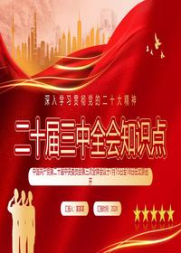 二十届三中全知识点PPT模板pptx