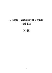 第四本：消防法律法规标准全书（中册）docx