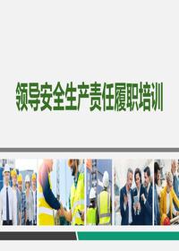 企业管理者安全履职培训(22页)pptx