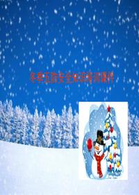 冬季五防安全知识培训课件pptx