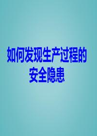 如何发现生产过程中的安全隐患(56页)ppt