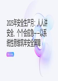安全月专项：2025安全生产月安全屏障构建pptx