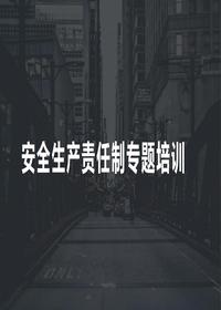 一把手讲安全,全员安全生产责任制专题培训(47页)pptx