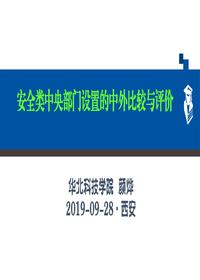 安全类部门国别比较PPTpdf