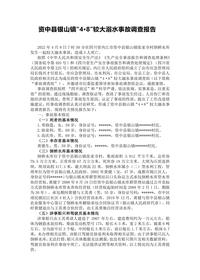 资中县银山镇“4·8”较大溺水事故调查报告docx