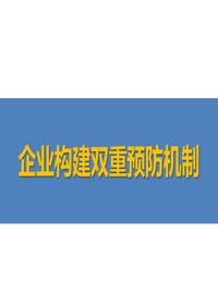 企业构建双重预防机制建设精品培训二（170页）(1)pptx